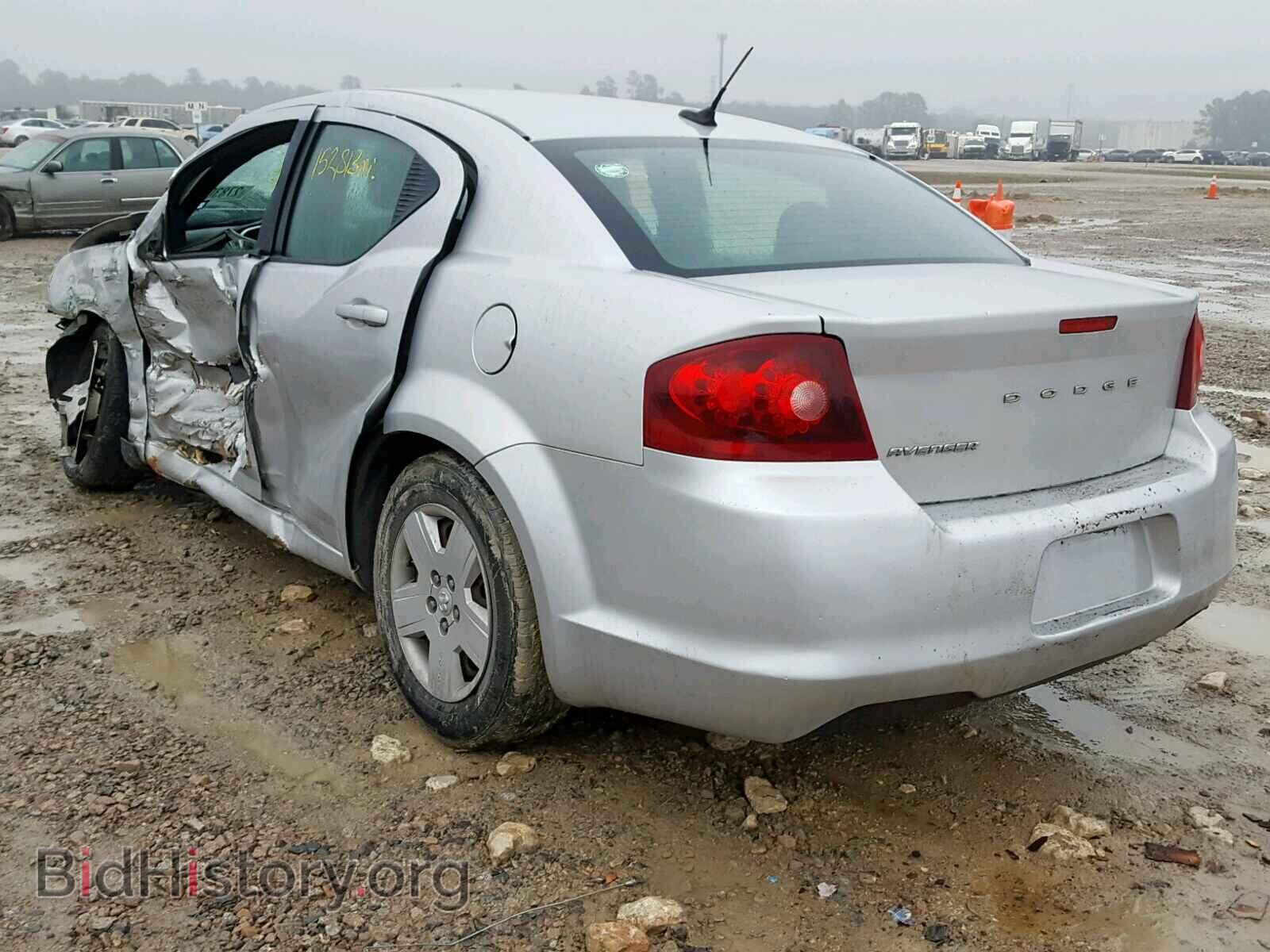 2012 DODGE AVENGER - VIN: 1C3CDZAB8CN128181 - Фото 3