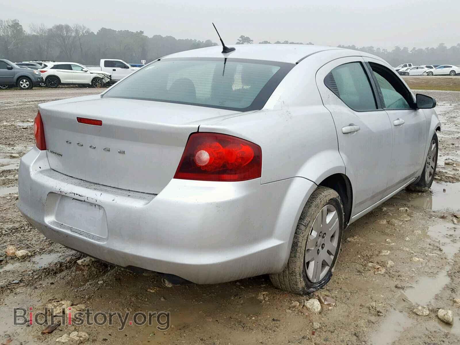2012 DODGE AVENGER - VIN: 1C3CDZAB8CN128181 - Фото 4