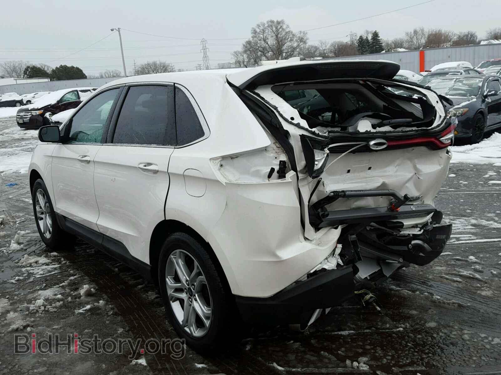2015 FORD EDGE - VIN: 2FMTK4K82FBB31225 - Фото 3