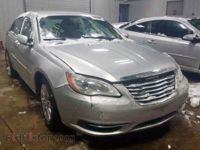 2012 Chrysler 200 200 LX, silver — VIN 1C3CCBAB0CN205121, Copart