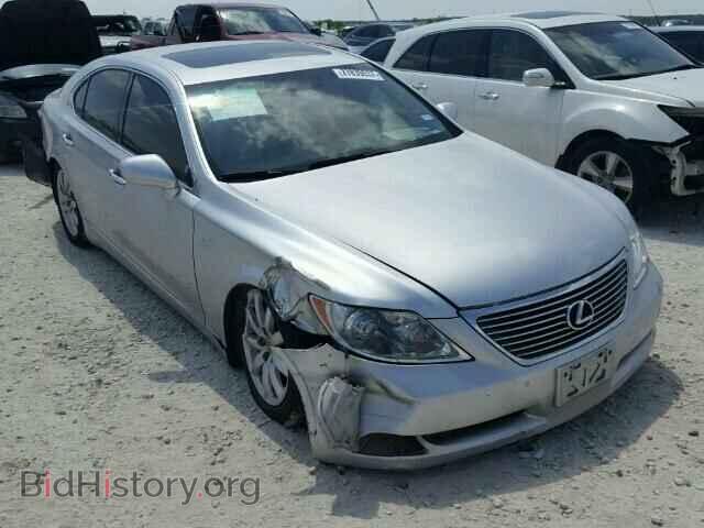 2007 Lexus LS460 LS 460 (VIN JTHBL46F075044885) — photo 1 of 10, Copart, damage: front end