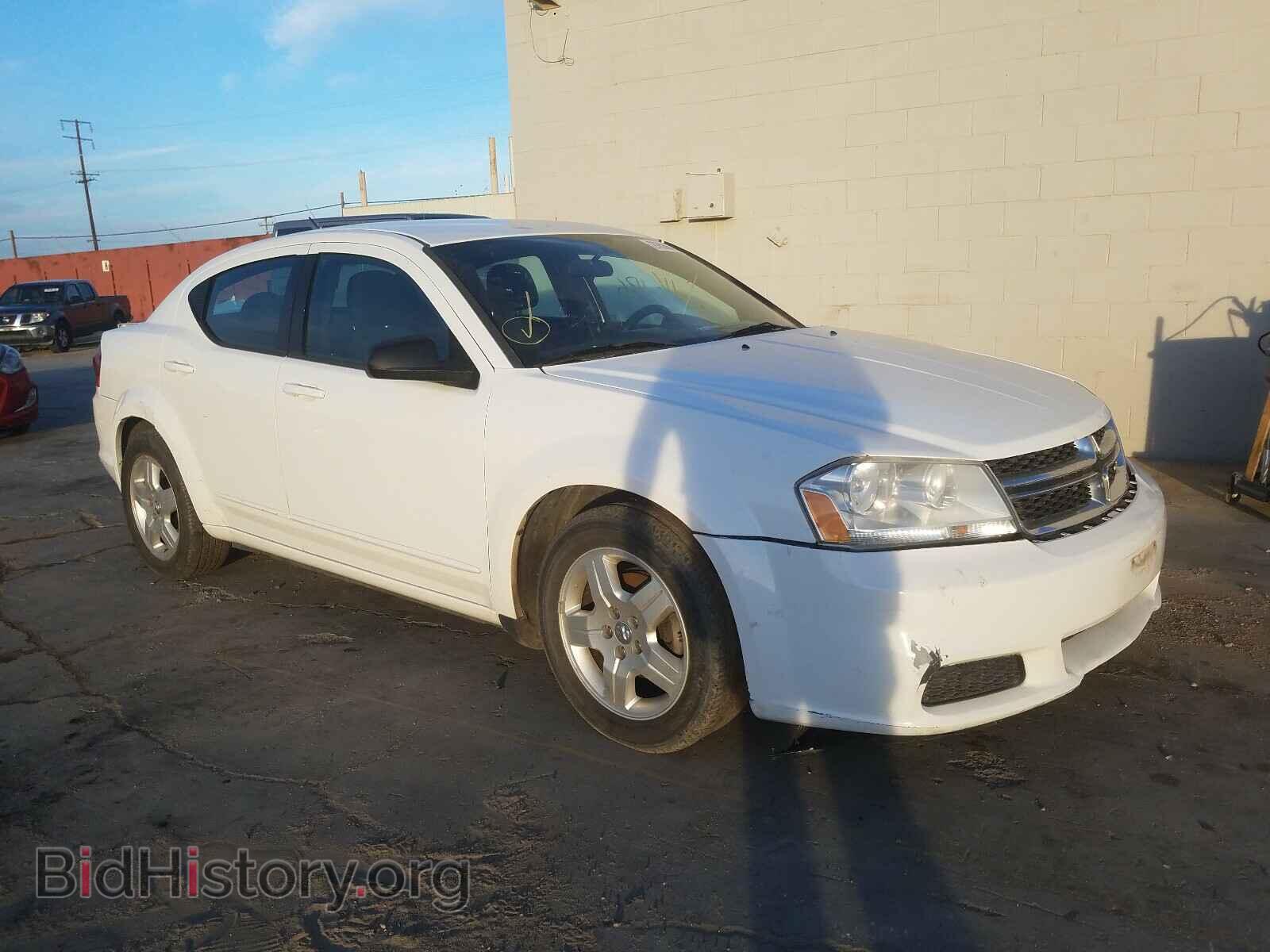 Photo 1C3CDZAB3CN154073 - DODGE AVENGER 2012