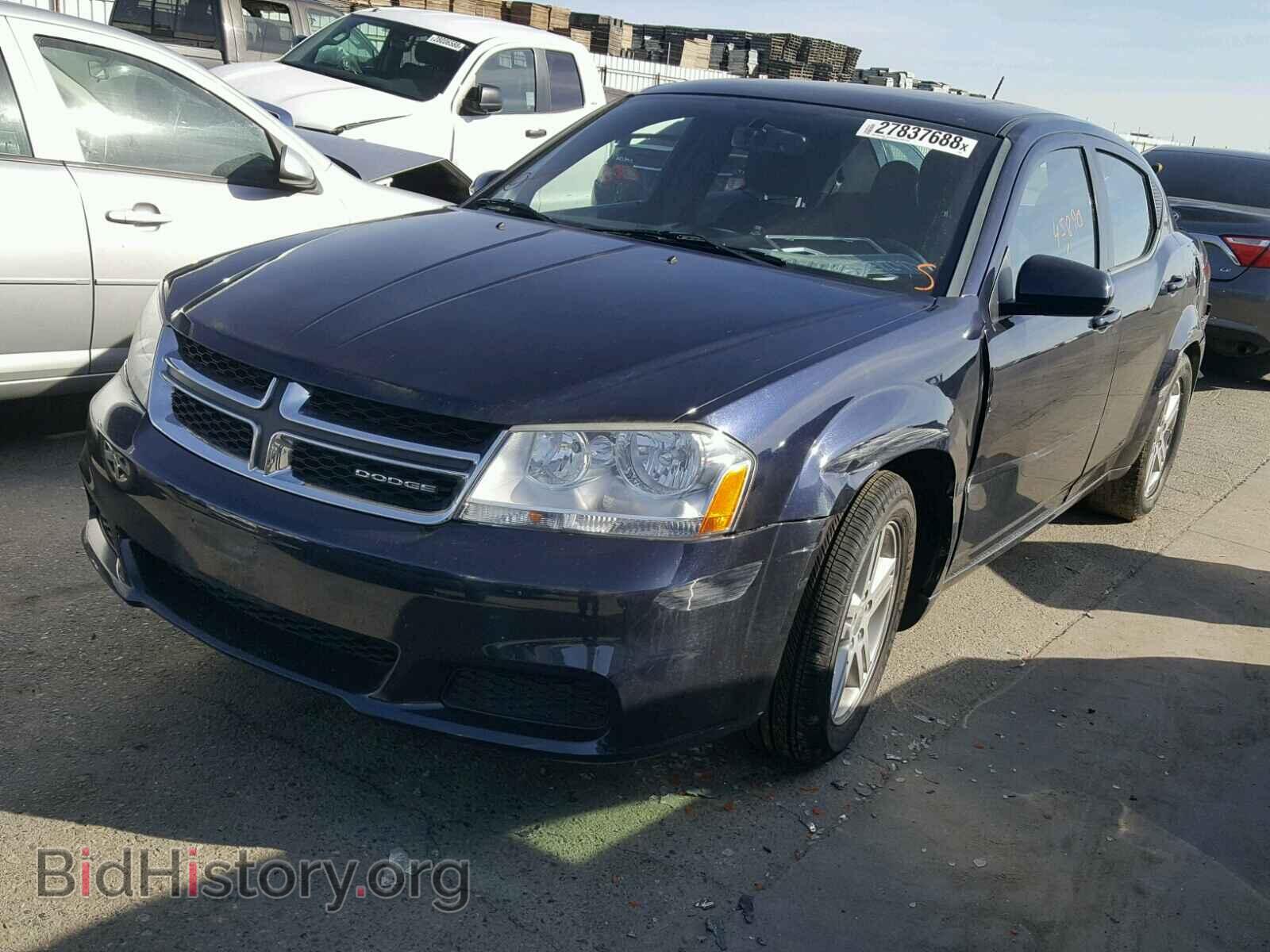 2012 DODGE AVENGER - VIN: 1C3CDZCB0CN173600 - Фото 2