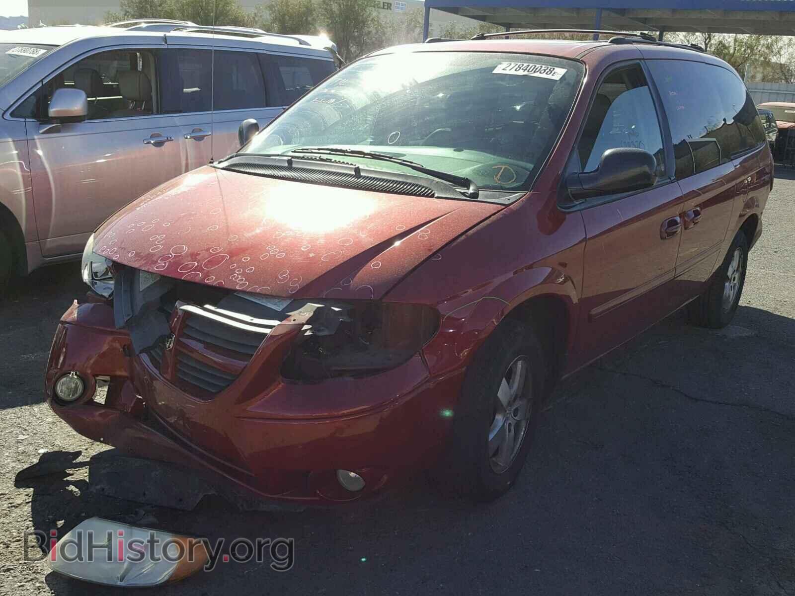 2005 DODGE CARAVAN - VIN: 2D4GP44L55R416289 - Фото 2