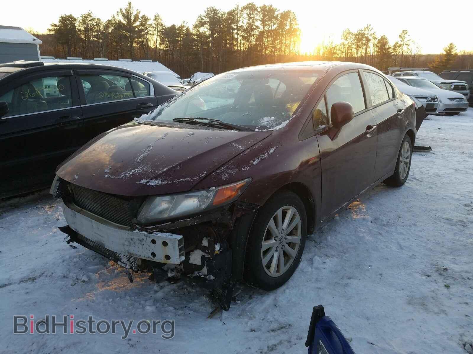 2012 HONDA CIVIC - VIN: 19XFB2F84CE340020 - Фото 2