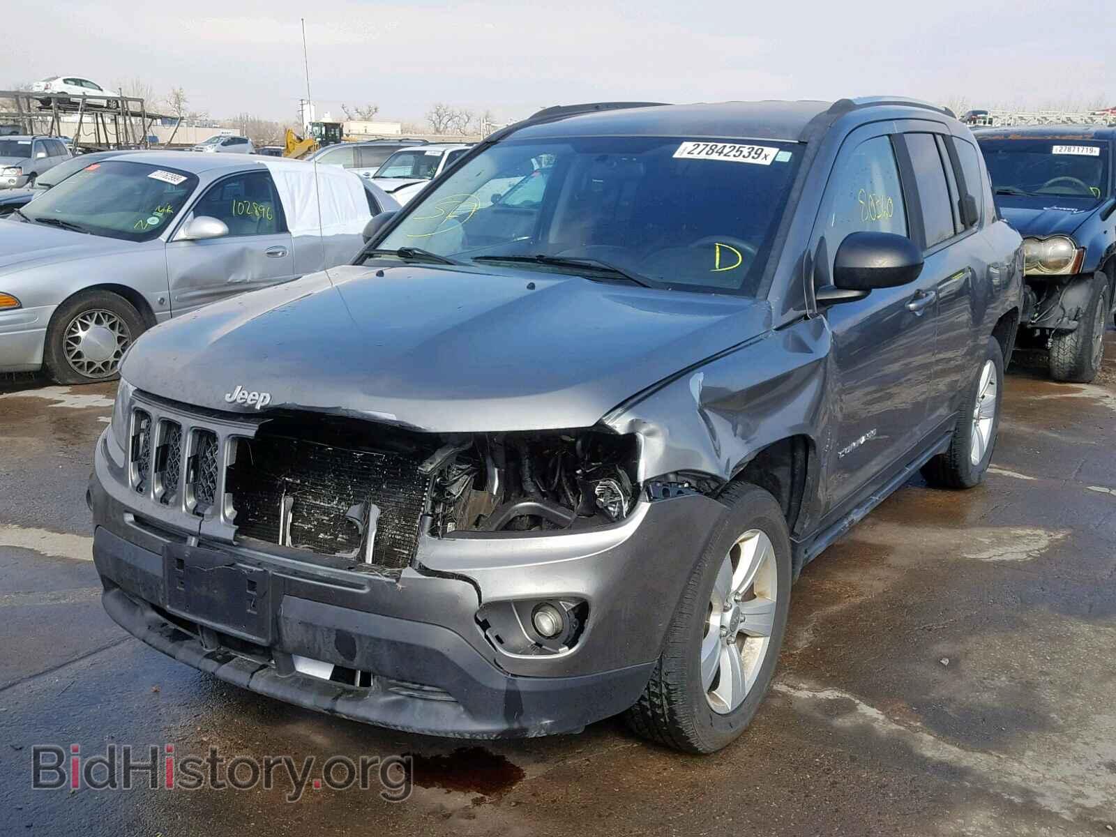 2014 JEEP COMPASS SP - VIN: 1C4NJDBB5ED591743 - Фото 2