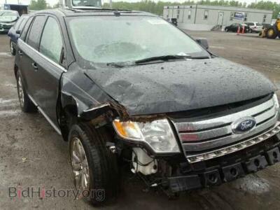 2009 Ford EDGE Edge Limit, черный — VIN 2FMDK39CX9BB05906, Copart