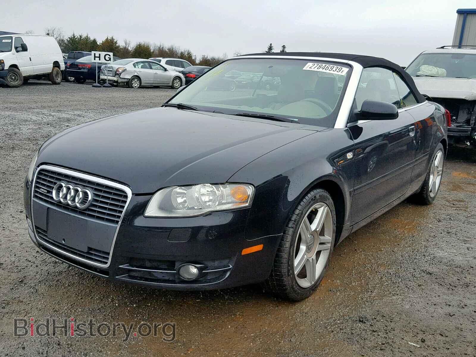 2007 AUDI A4 - VIN: WAUDF48H67K026163 - Фото 2