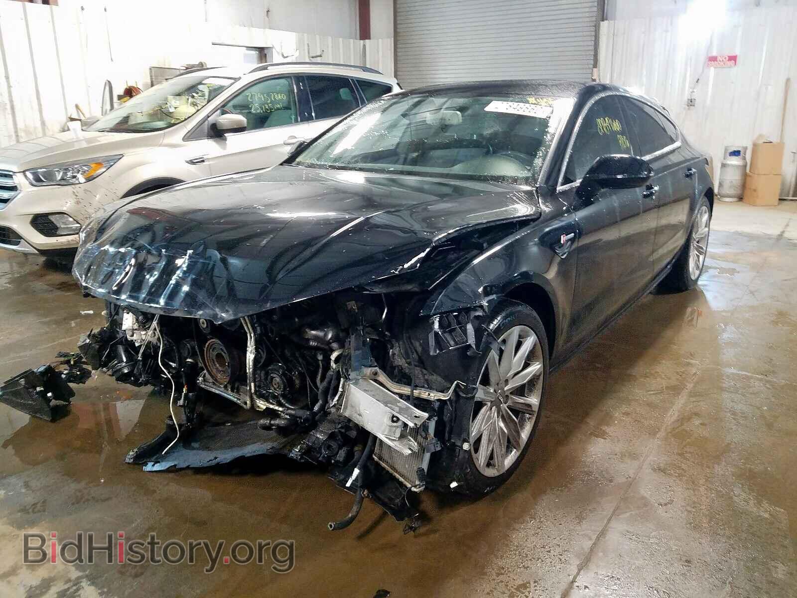 2012 AUDI A7 - VIN: WAUSGAFC5CN014024 - Фото 2
