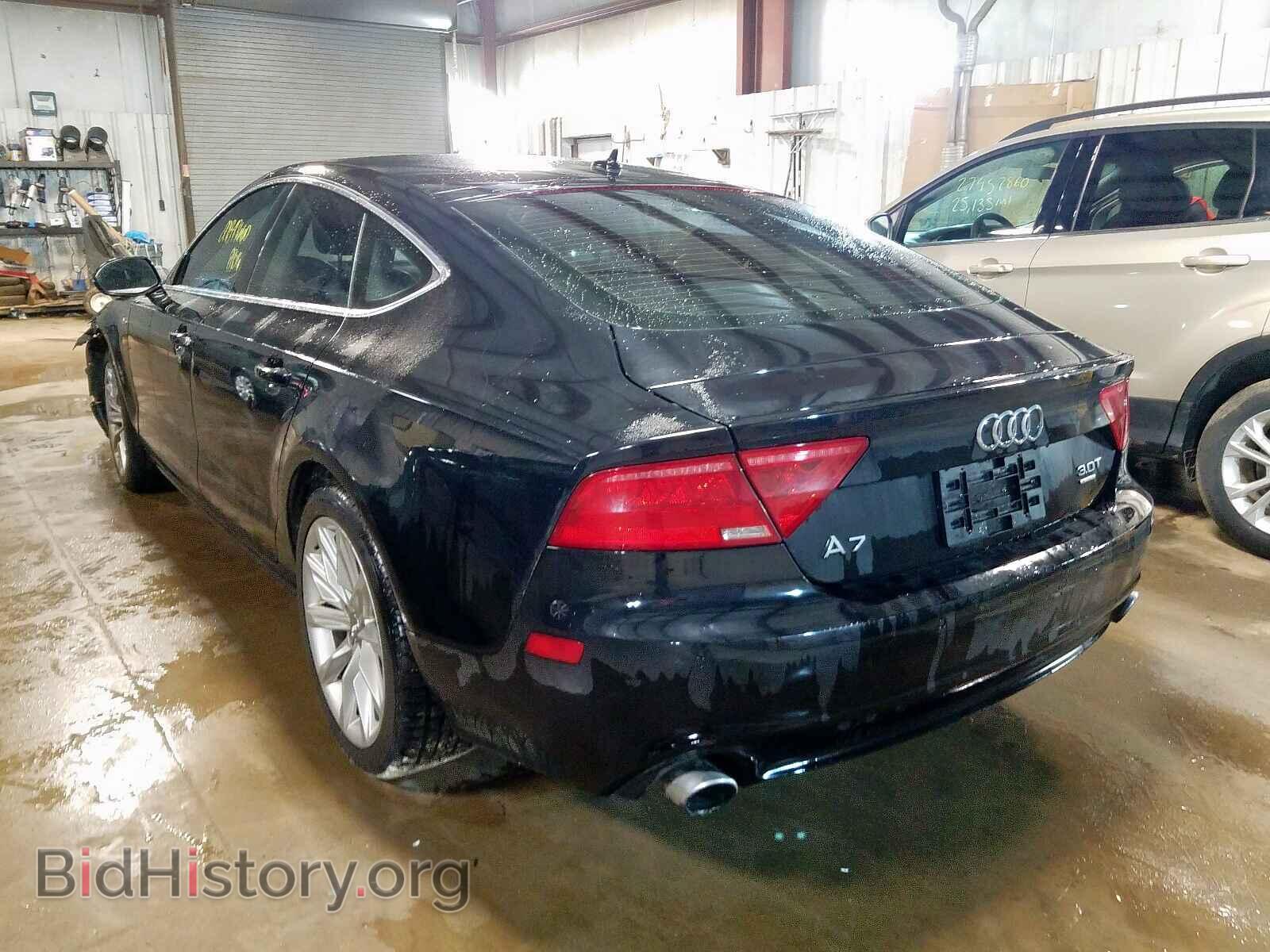 2012 AUDI A7 - VIN: WAUSGAFC5CN014024 - Фото 3