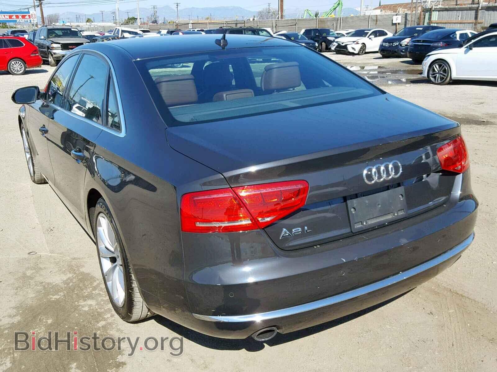 2013 AUDI A8 - VIN: WAURGAFD9DN033734 - Фото 3