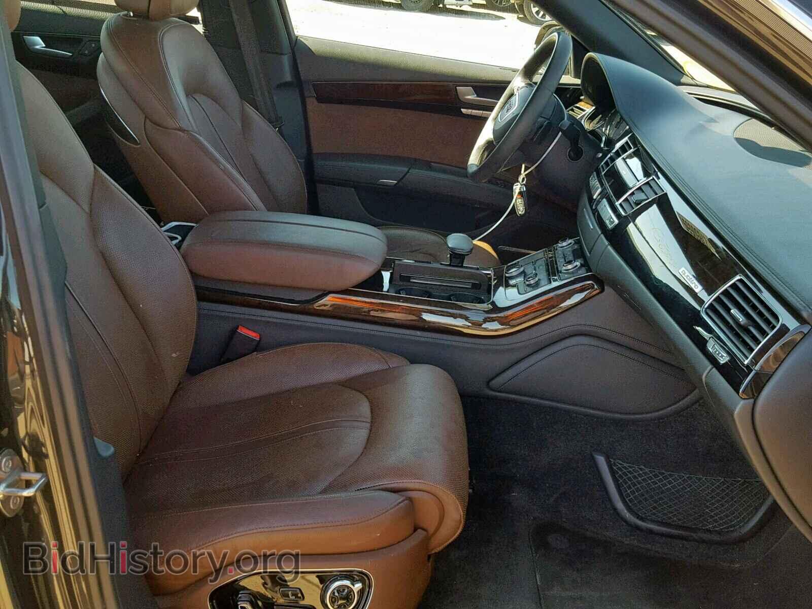 2013 AUDI A8 - VIN: WAURGAFD9DN033734 - Фото 5