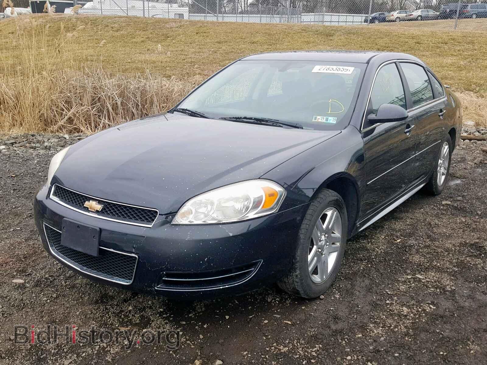 2012 CHEVROLET IMPALA - VIN: 2G1WB5E36C1170417 - Фото 2