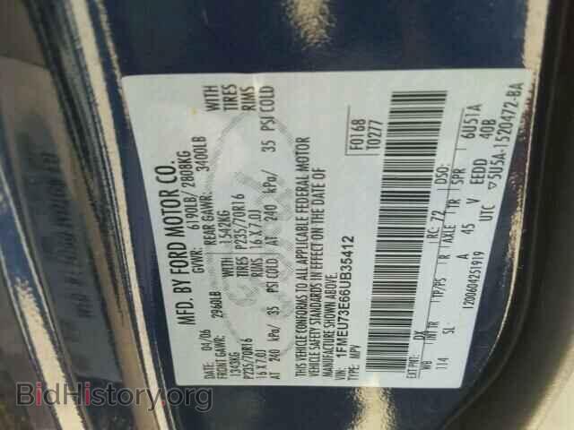 2006 FORD EXPLORER - VIN: 1FMEU73E66UB35412 - Photo 10