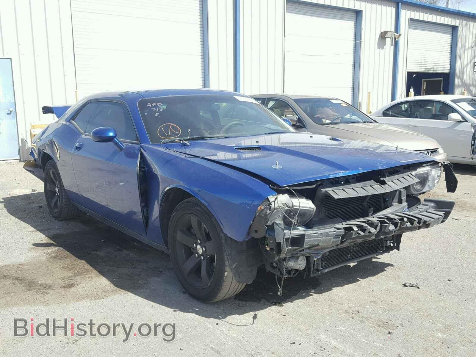 Photo 2C3CDYAG7CH259200 - DODGE CHALLENGER 2012