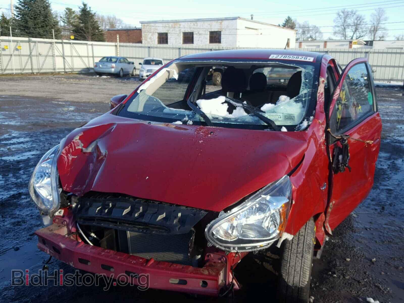 2015 MITSUBISHI MIRAGE - VIN: ML32A4HJ0FH036892 - Фото 2