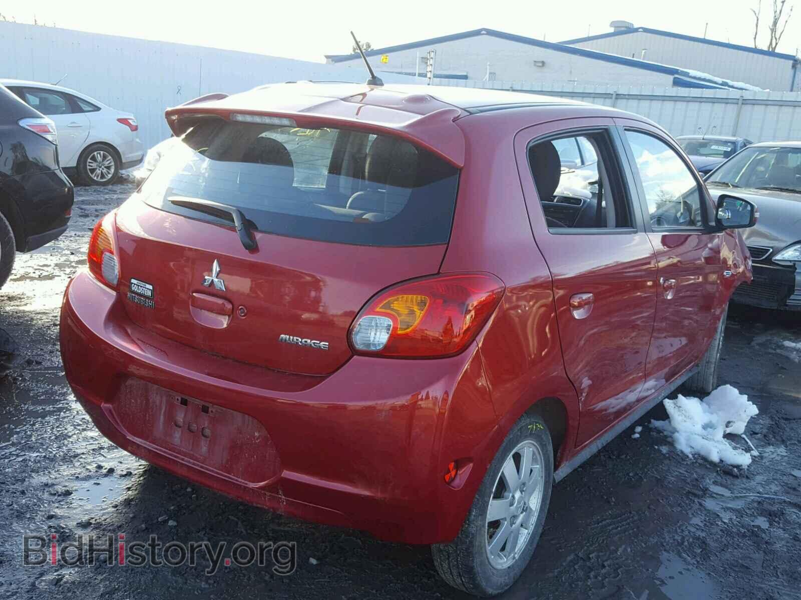 2015 MITSUBISHI MIRAGE - VIN: ML32A4HJ0FH036892 - Фото 4