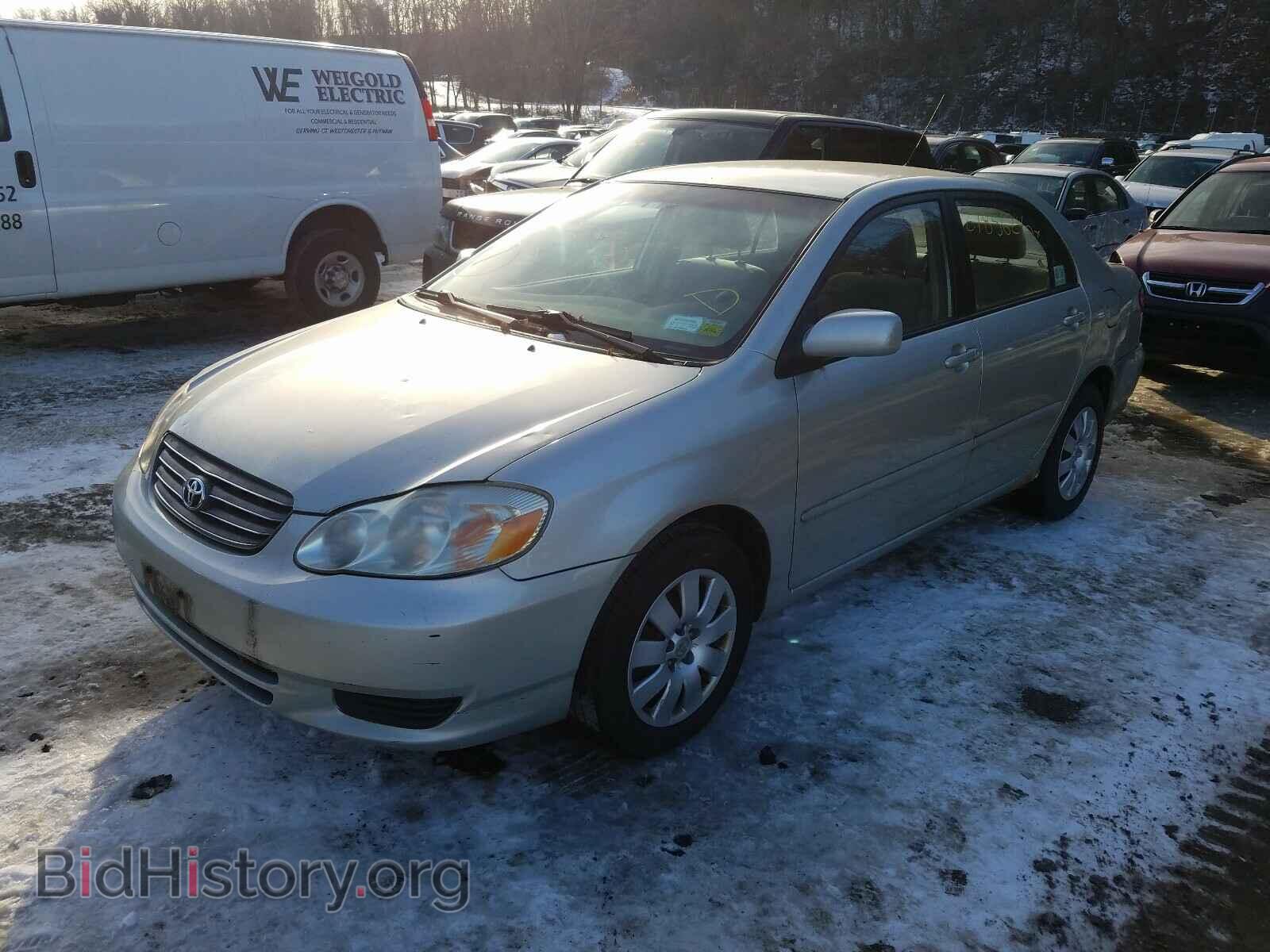 2003 TOYOTA COROLLA - VIN: JTDBR32E330016612 - Фото 2