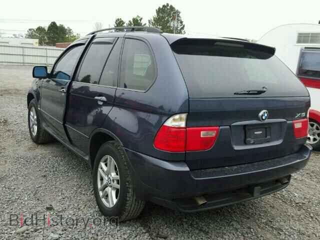 2005 BMW X5 - VIN: 5UXFA13575LY00433 - Фото 3