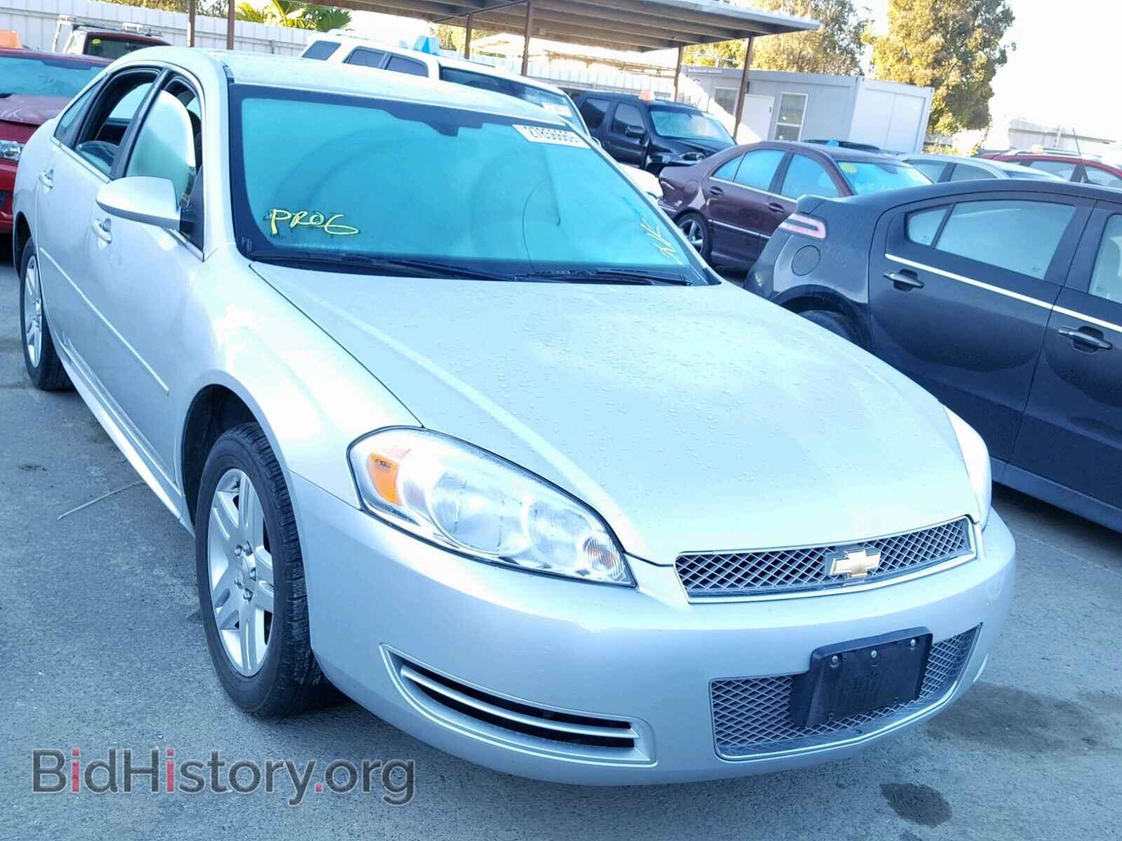 Фотография 2G1WB5E31E1184633 - CHEVROLET IMPALA 2014