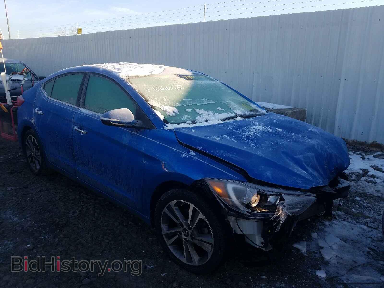 Фотография 5NPD84LF4HH106662 - HYUNDAI ELANTRA 2017