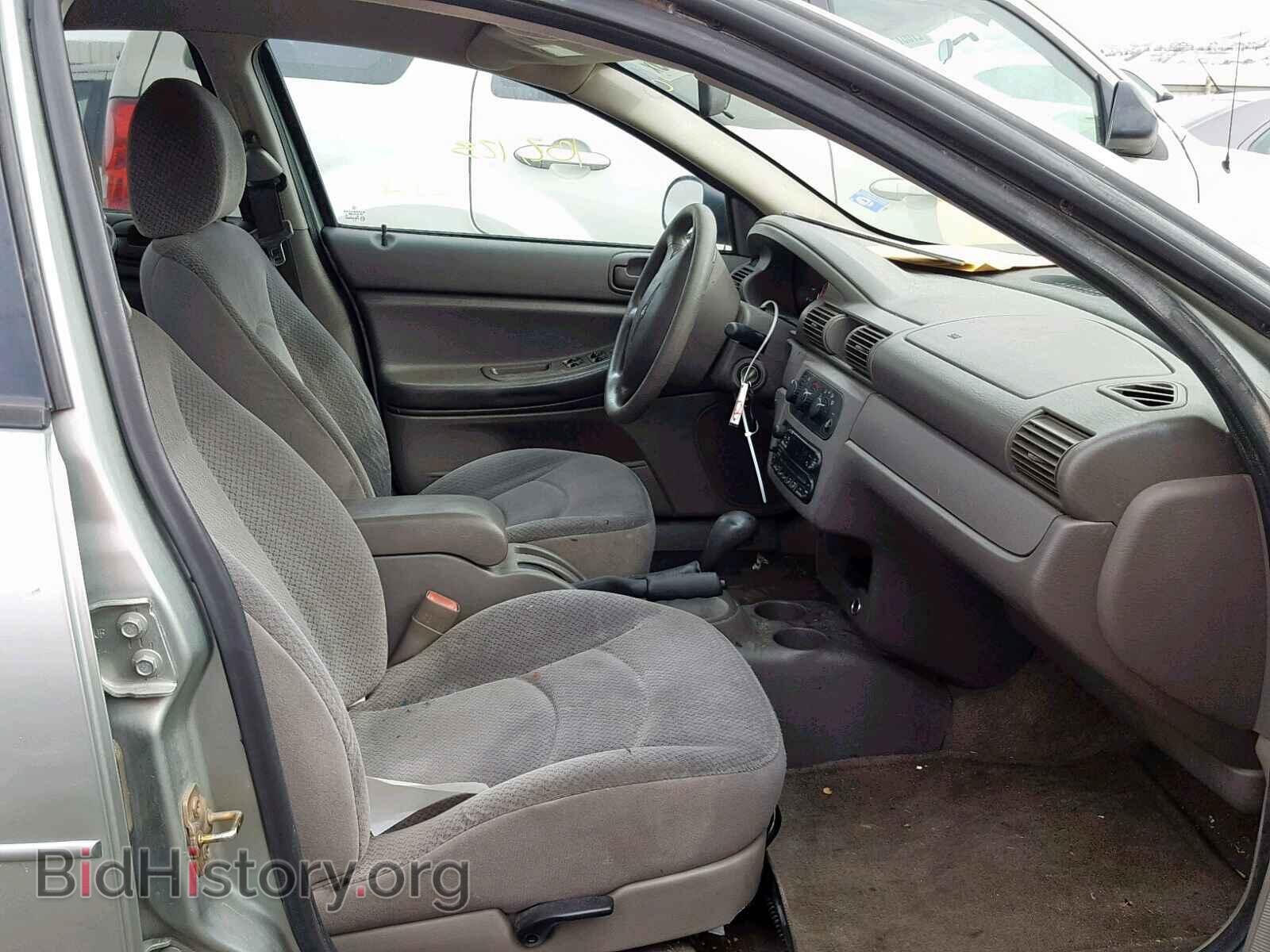 2004 CHRYSLER SEBRING - VIN: 1C3EL46X14N415527 - Фото 5
