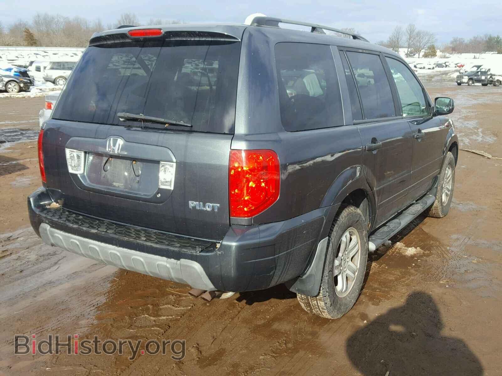 2005 HONDA PILOT - VIN: 2HKYF18685H521168 - Фото 4
