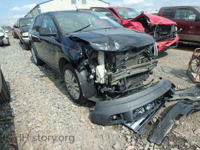 2009 Ford EDGE Edge Limit, черный — VIN 2FMDK49C79BA77083, Copart