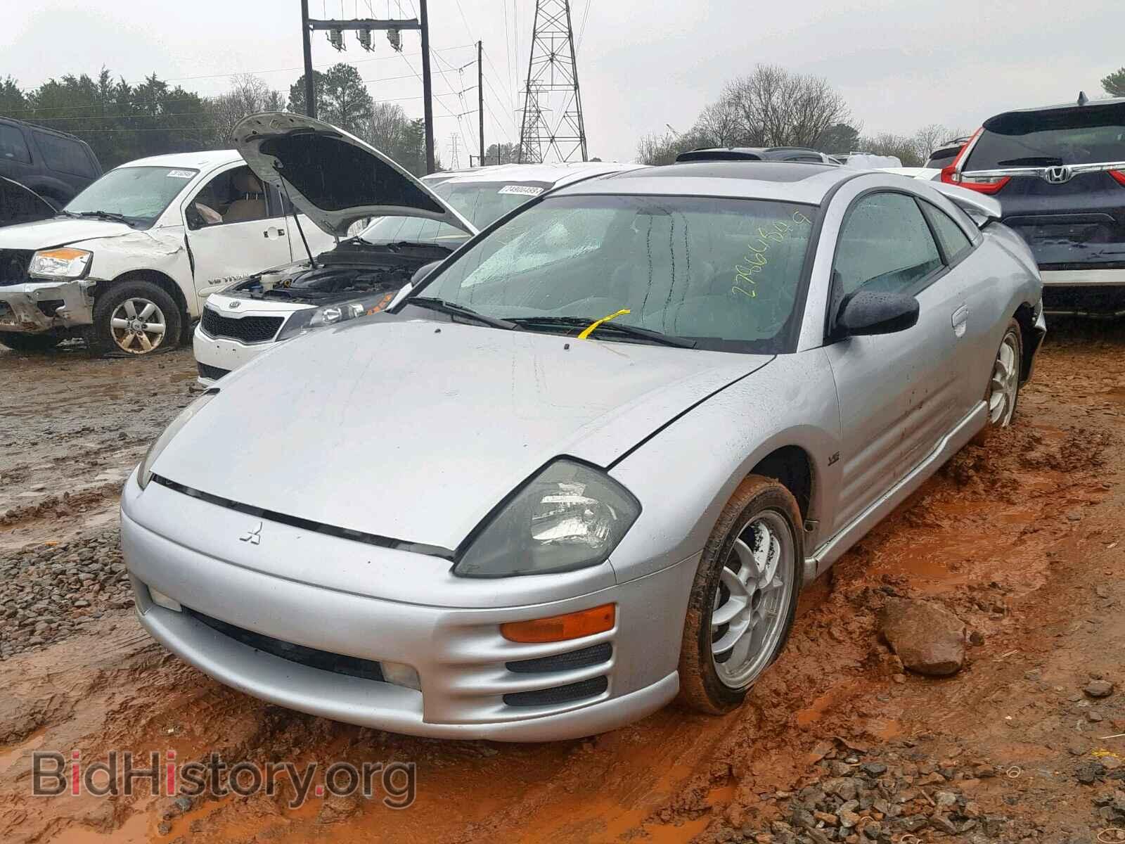 2002 MITSUBISHI ECLIPSE - VIN: 4A3AC54H92E095914 - Photo 2