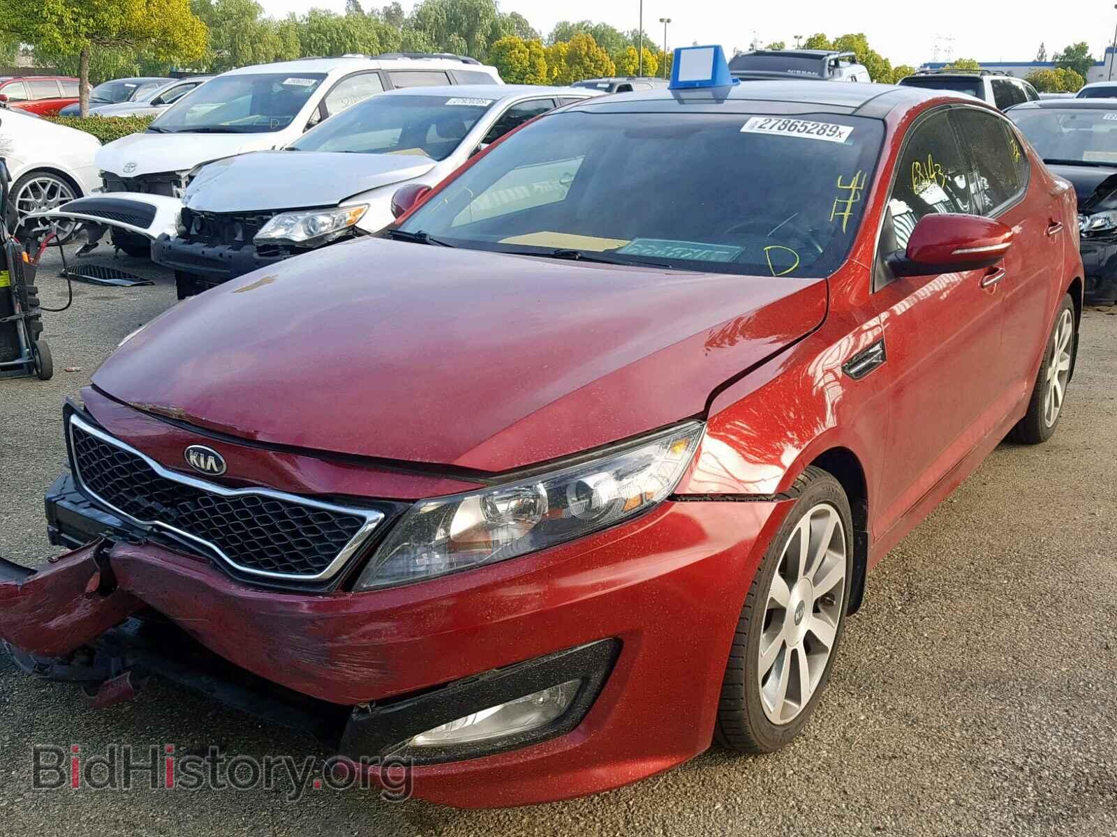 2013 KIA OPTIMA - VIN: 5XXGR4A68DG181559 - Фото 2