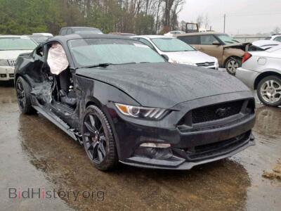 2017 Ford MUSTANG GT, черный — VIN 1FA6P8CF5H5345114, Copart