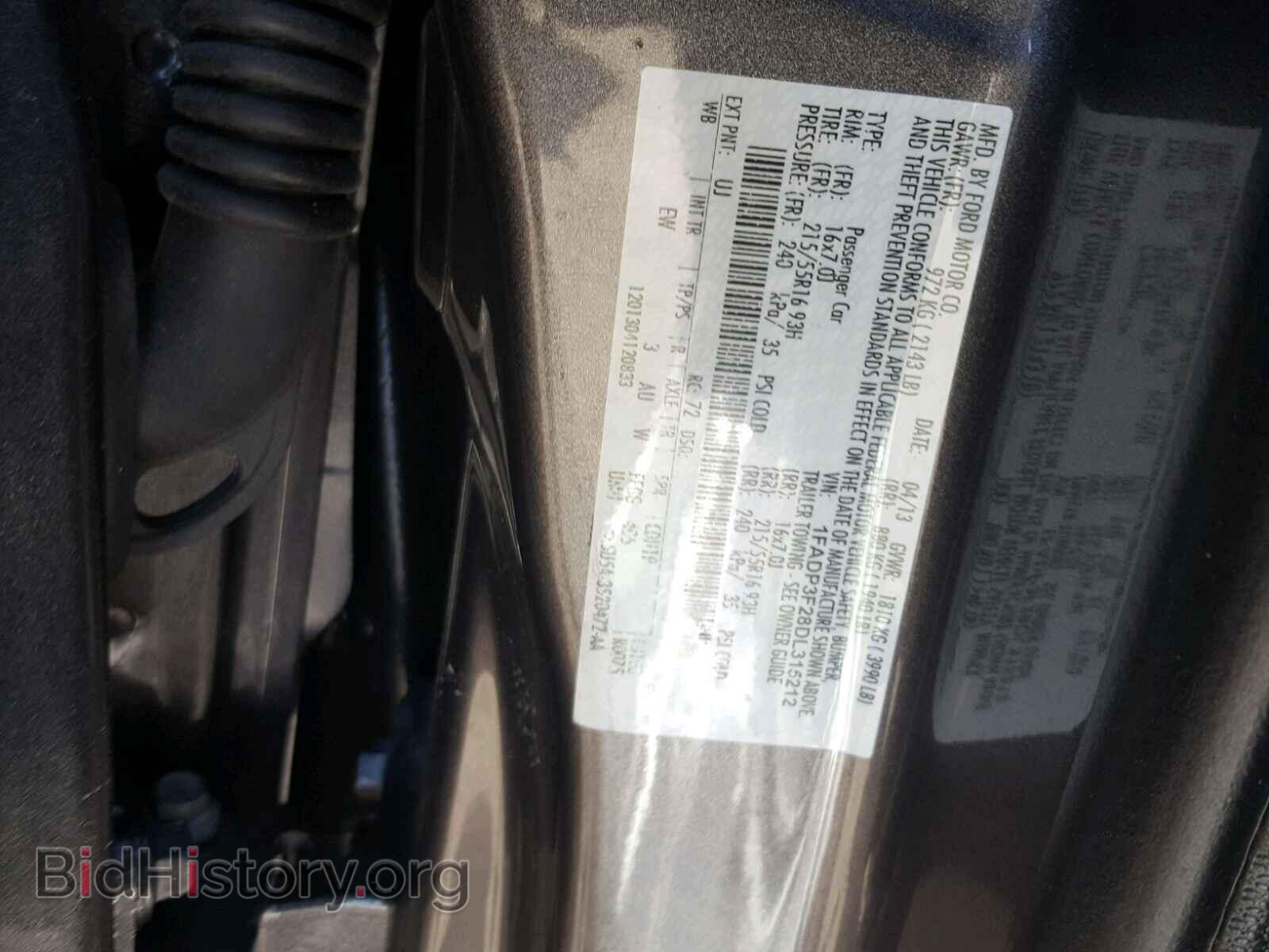 2013 FORD FOCUS - VIN: 1FADP3F28DL315212 - Photo 10