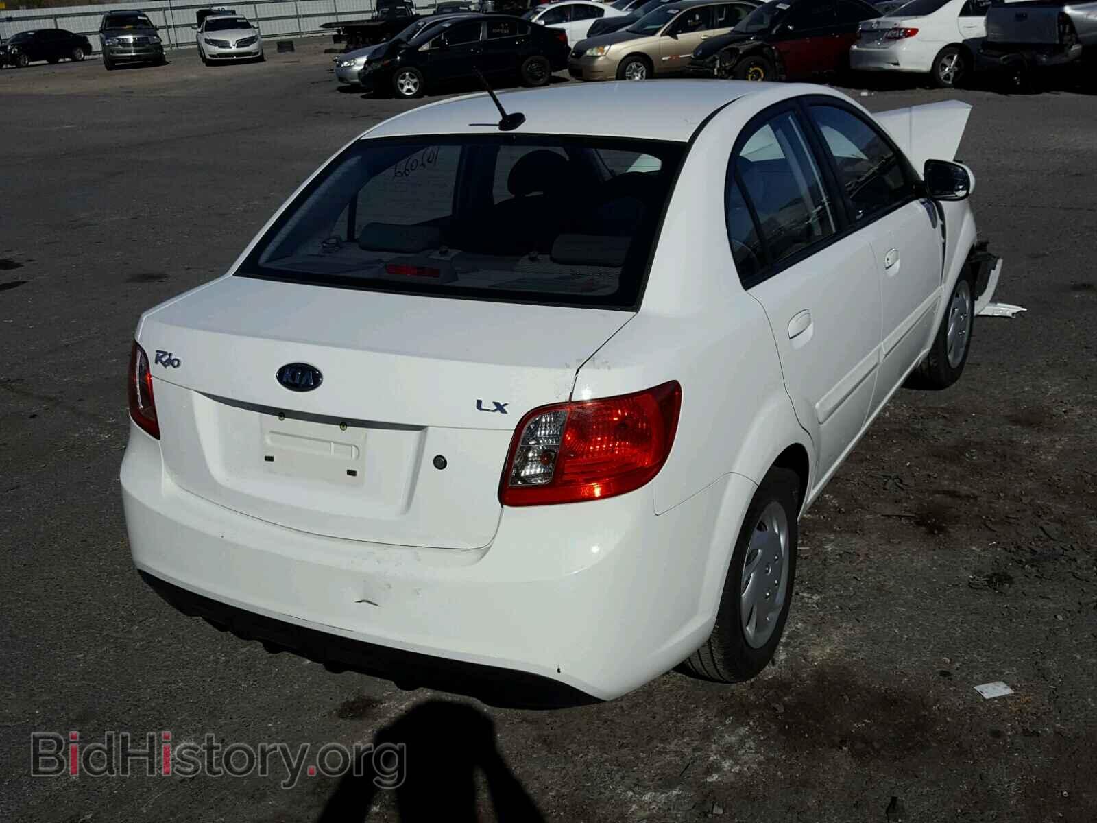 2011 KIA RIO BASE - VIN: KNADH4A39B6916859 - Фото 4