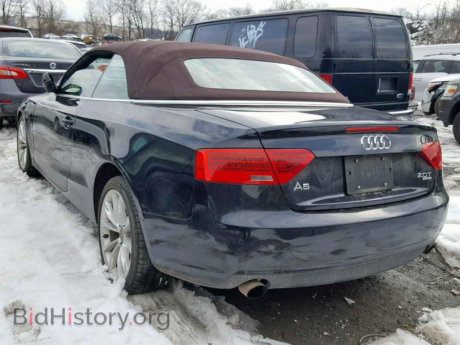 2013 AUDI A5 PREMIUM - VIN: WAULFAFH2DN007746 - Фото 3