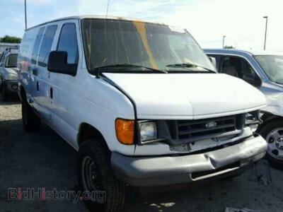 2006 Ford ECONOLINE, white — VIN 1FTNE24WX6DA75503, Copart