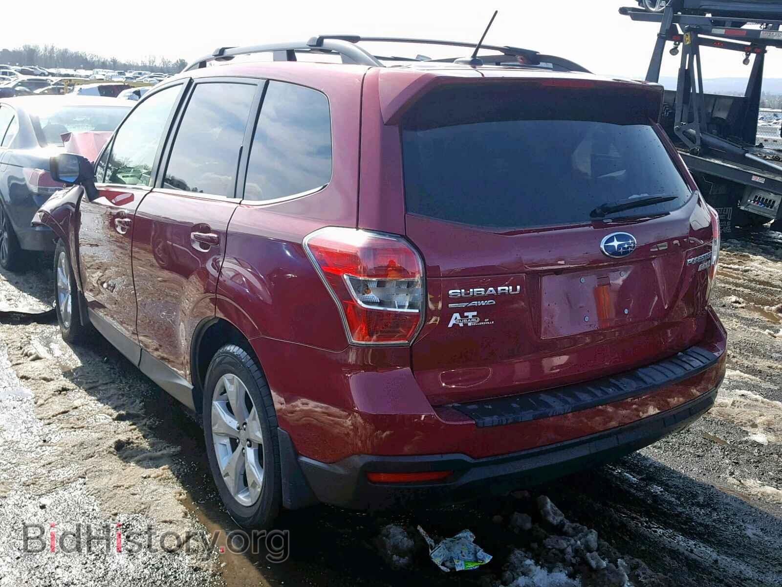 2014 SUBARU FORESTER - VIN: JF2SJAMCXEH498234 - Фото 3