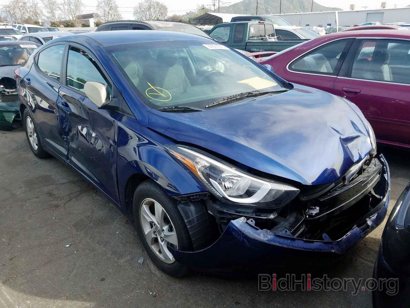 Фотография 5NPDH4AE2FH620811 - HYUNDAI ELANTRA 2015