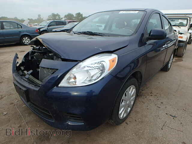 2012 NISSAN VERSA - VIN: 3N1CN7AP1CL922595 - Фото 2