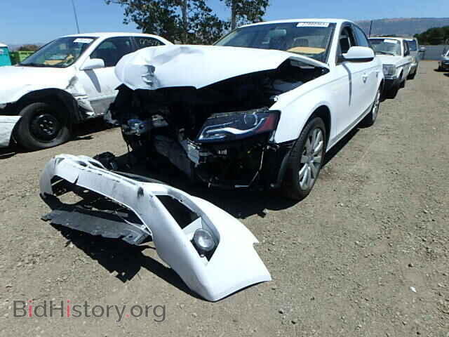 2012 AUDI A4 - VIN: WAUBFAFLXCA111651 - Фото 2