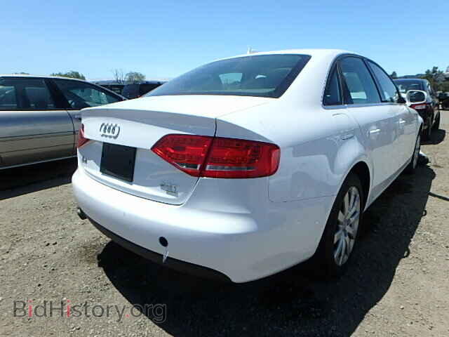 2012 AUDI A4 - VIN: WAUBFAFLXCA111651 - Фото 4