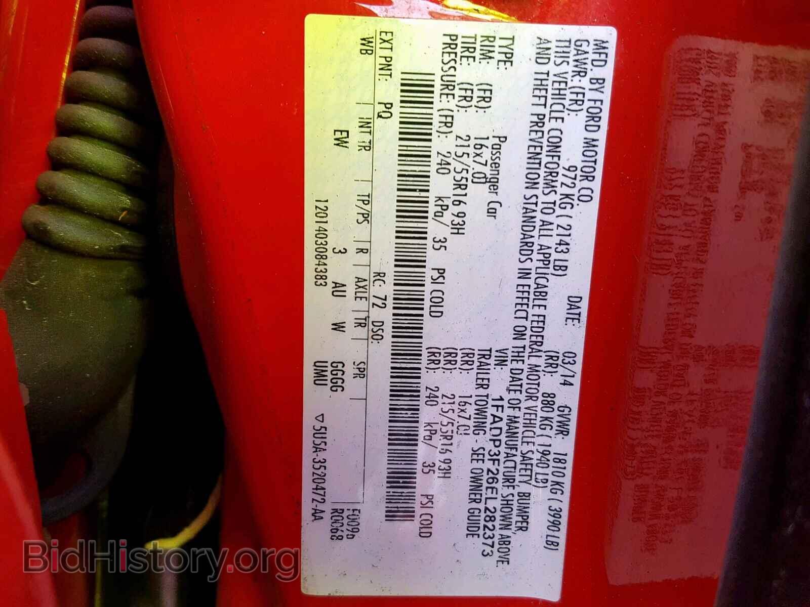 2014 FORD FOCUS - VIN: 1FADP3F26EL282373 - Photo 10