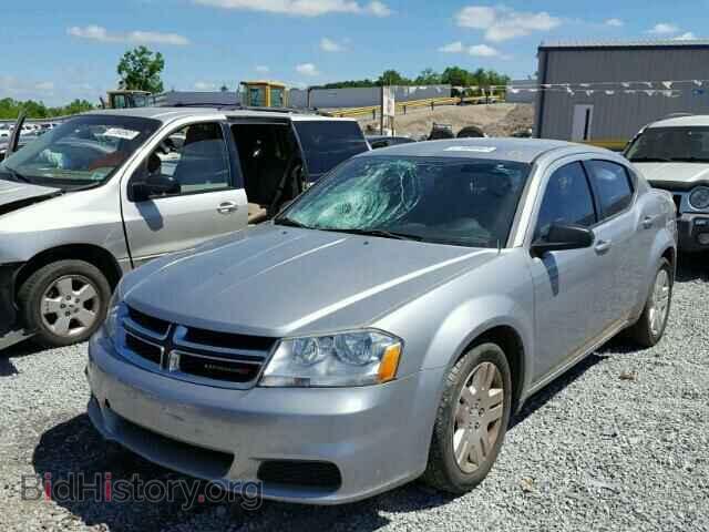 2014 DODGE AVENGER - VIN: 1C3CDZABXEN130758 - Фото 2