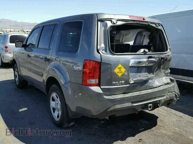 2012 HONDA PILOT - VIN: 5FNYF3H25CB038998 - Фото 3