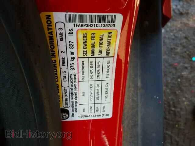 2012 FORD FOCUS - VIN: 1FAHP3H21CL135700 - Photo 10