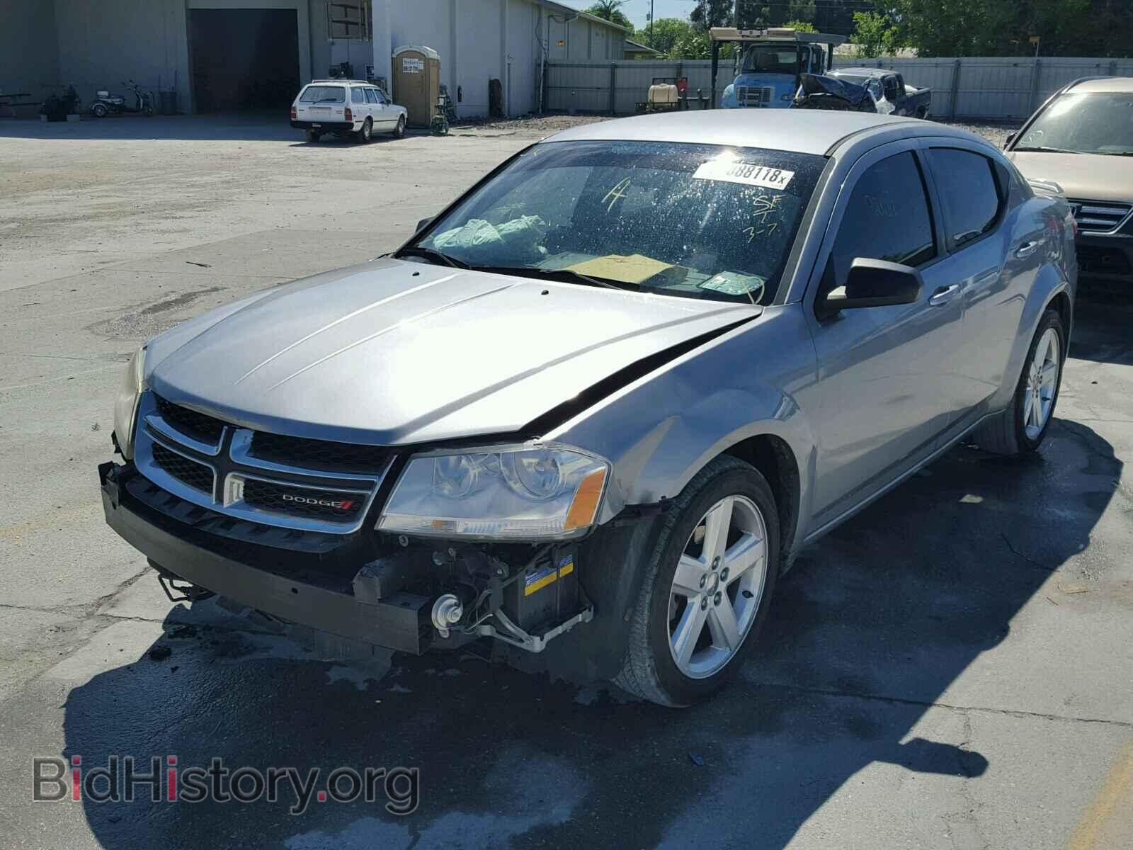 2013 DODGE AVENGER - VIN: 1C3CDZAB0DN537034 - Фото 2
