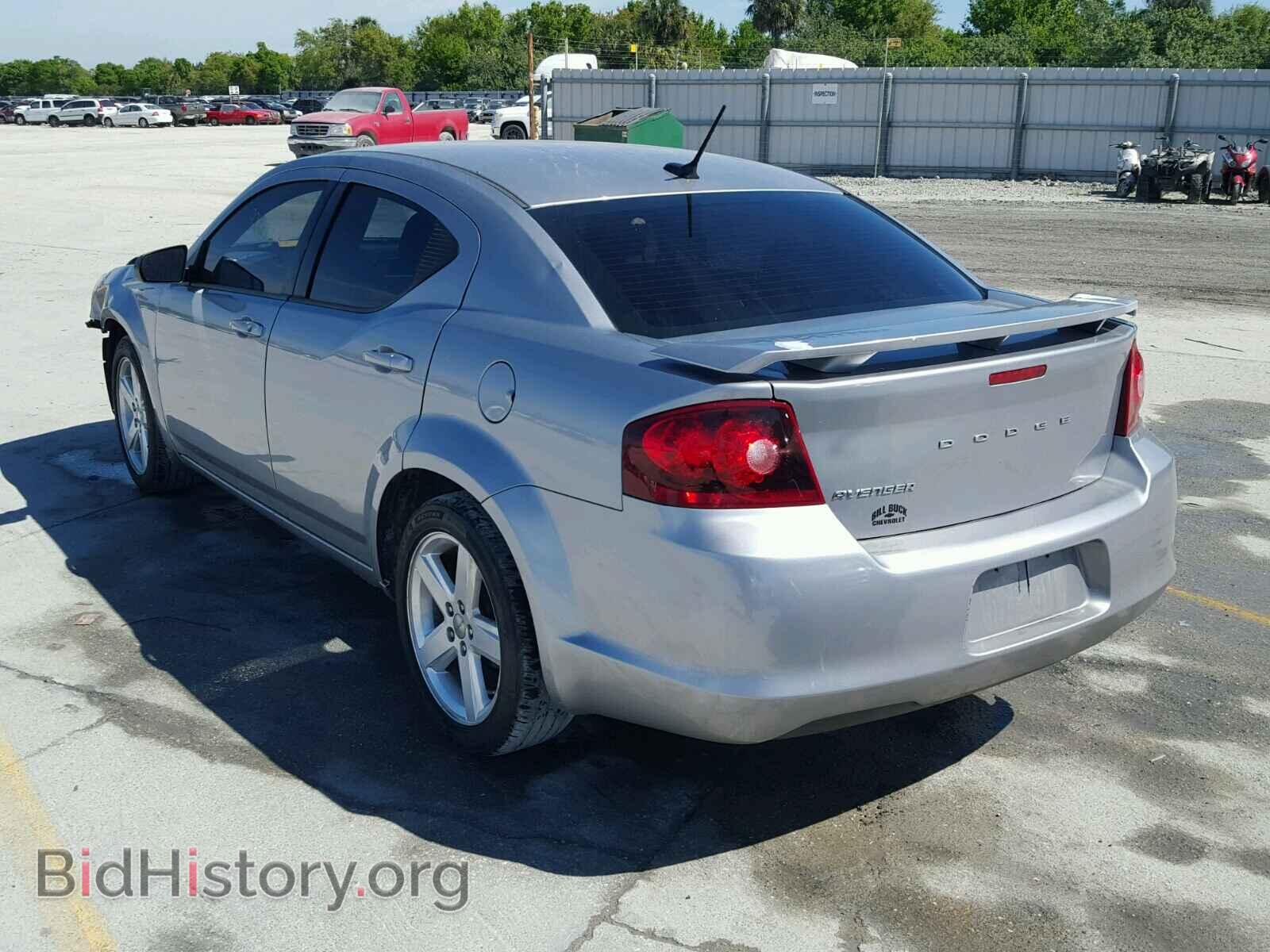 2013 DODGE AVENGER - VIN: 1C3CDZAB0DN537034 - Фото 3