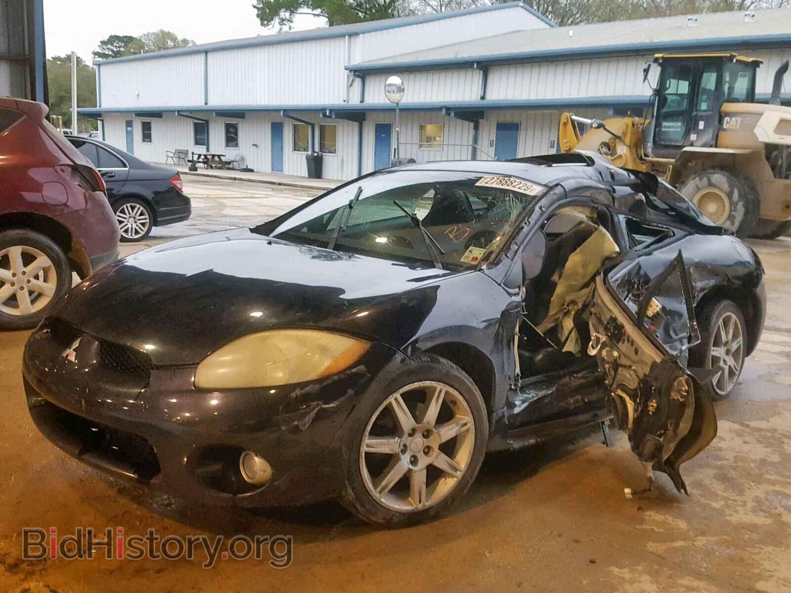 2006 MITSUBISHI ECLIPSE - VIN: 4A3AK34T26E040755 - Фото 2