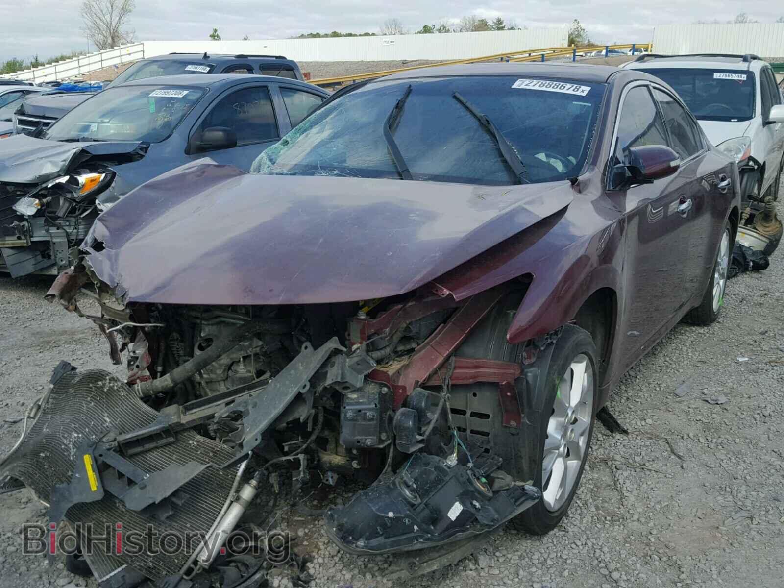 2013 NISSAN MAXIMA S - VIN: 1N4AA5APXDC809705 - Фото 2