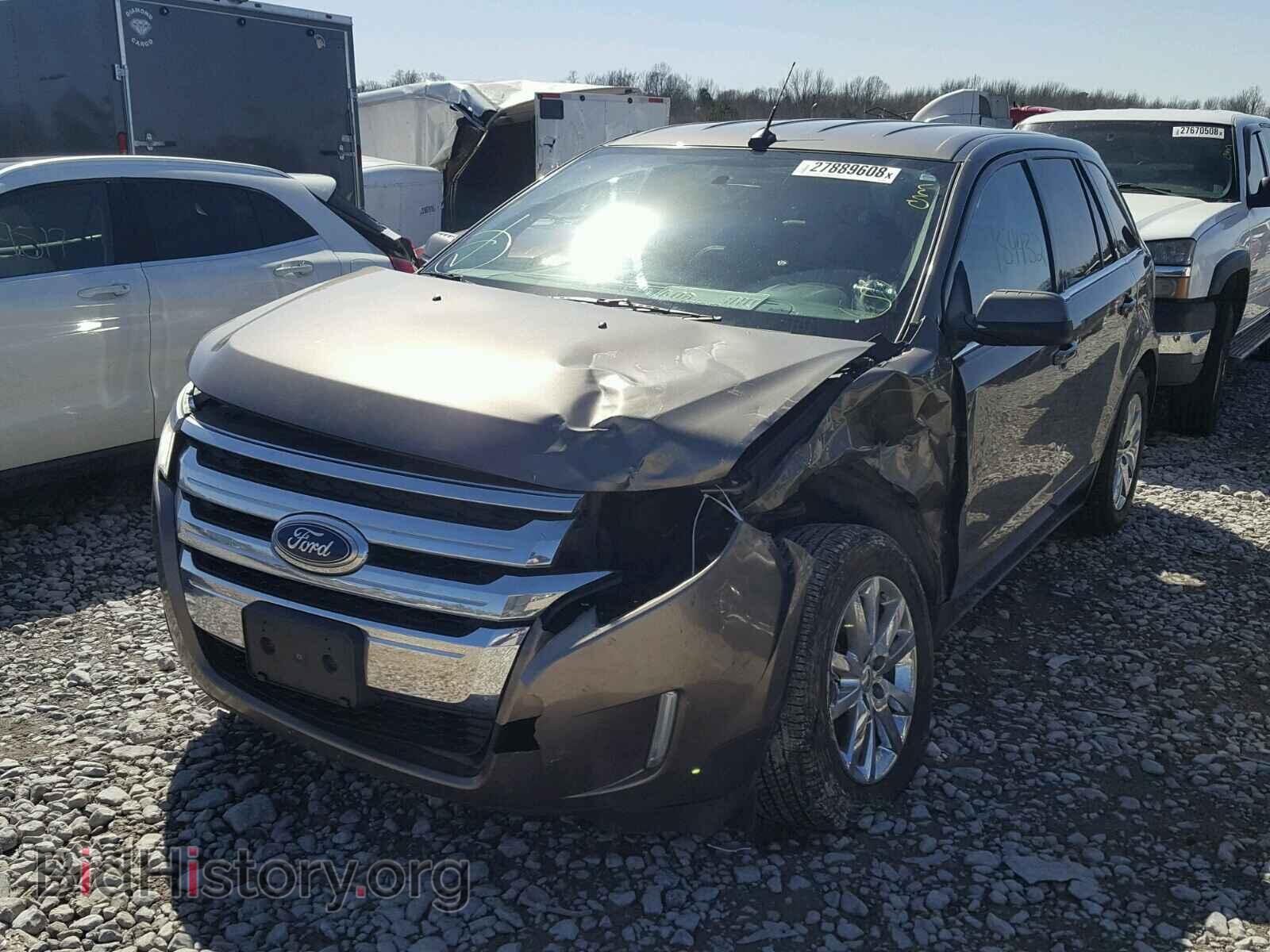 2013 FORD EDGE - VIN: 2FMDK3K90DBA72776 - Фото 2