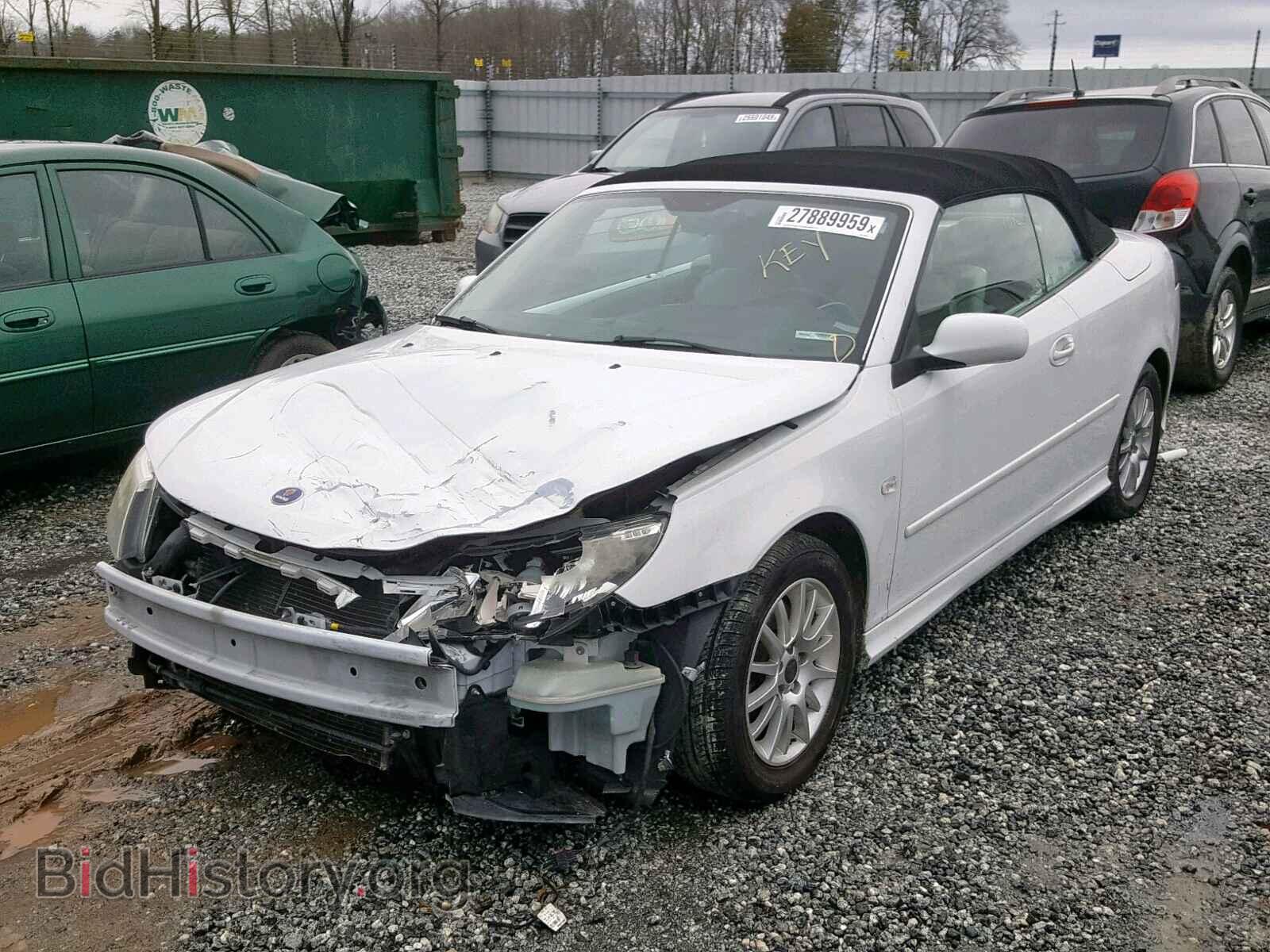 2008 SAAB 9 3 - VIN: YS3FB79Y686004707 - Фото 2